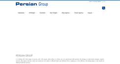 Desktop Screenshot of persiangroup.biz